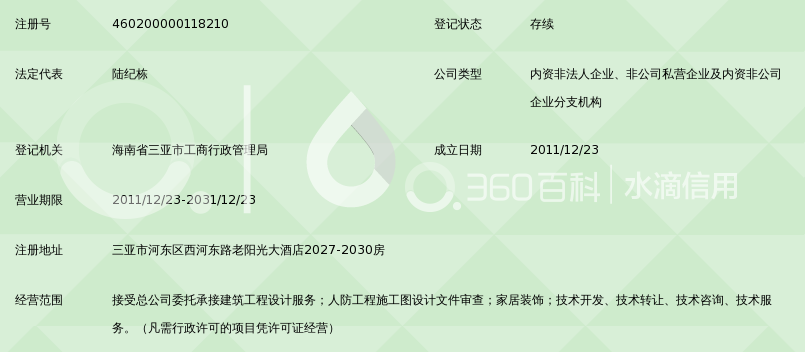 华优建筑设计院海南分院