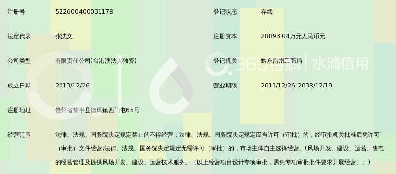 华润新能源(黎平)风能有限责任公司_360百科