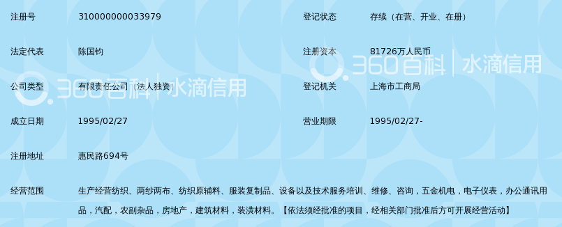上海华申国际企业(集团)有限公司_360百科