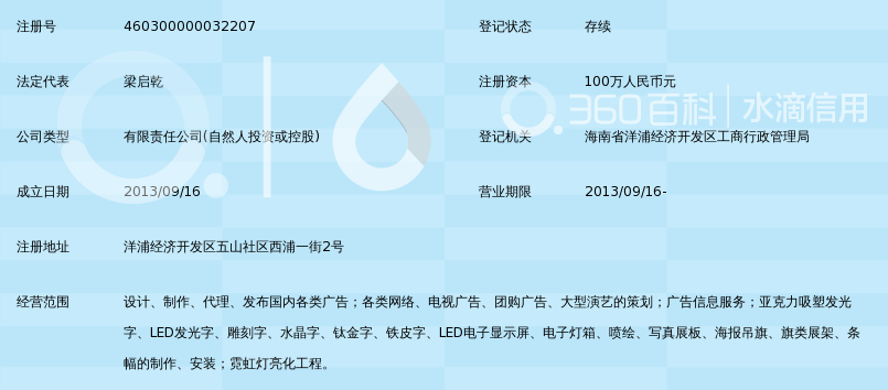 洋浦众智广告传媒有限公司_360百科