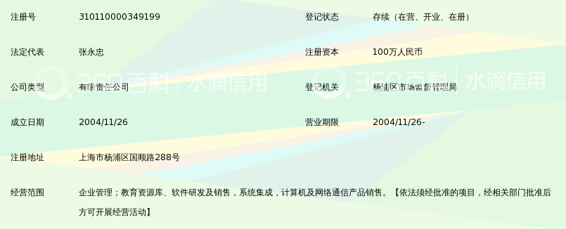 上海易班企业发展有限公司_360百科