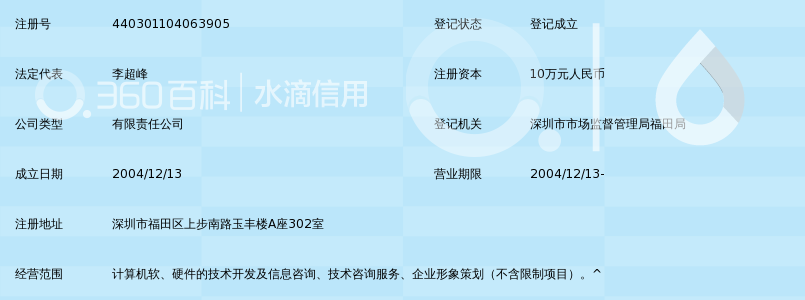 深圳市中科软信息技术服务有限公司_360百科