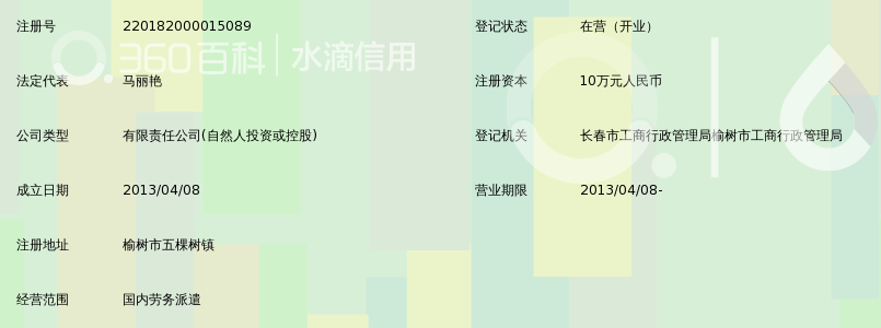 榆树市顺鑫国内劳务派遣有限公司_360百科