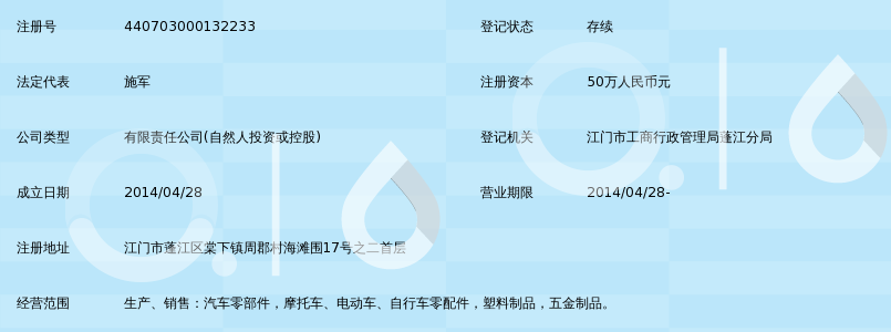 江门市力翔机车部件有限公司_360百科