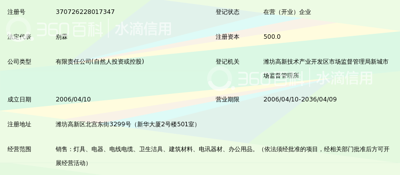 潍坊惠凯经贸有限公司_360百科