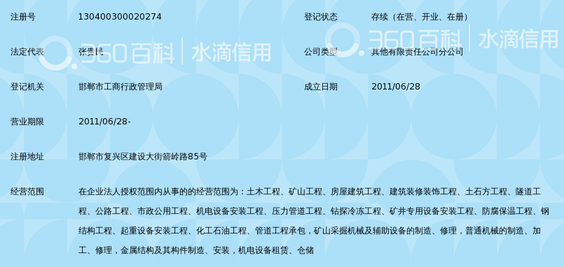 中煤第五建设有限公司第四十九工程处