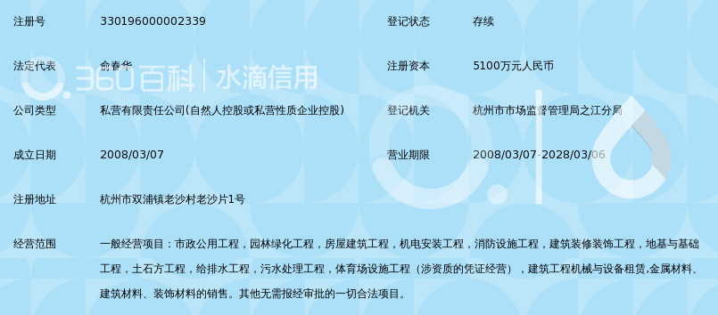 杭州丰鼎市政园林建设有限公司