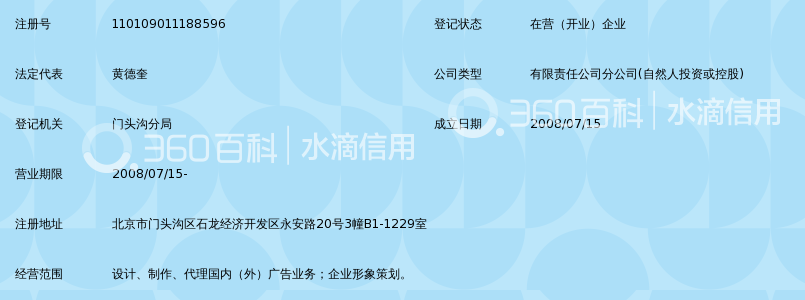 上海龙韵广告传播股份有限公司北京分公司