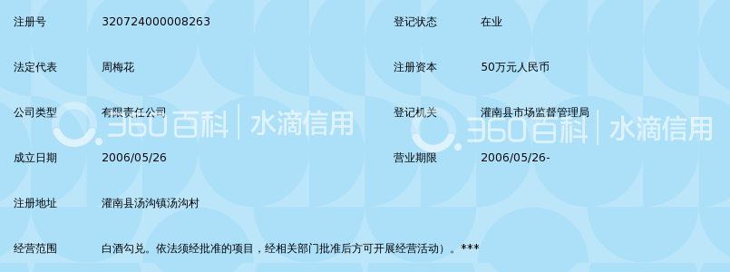 灌南县汤沟镇两相缘酒业有限公司_360百科