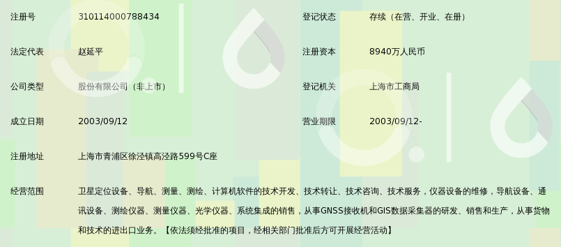 上海华测导航技术股份有限公司_360百科