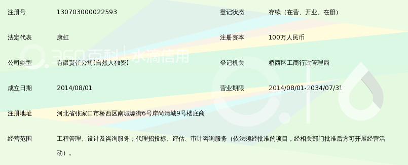 张家口金晟建筑工程咨询服务有限公司_360百