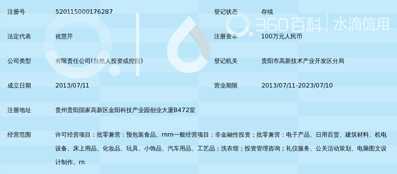 贵州卓远实业投资有限公司