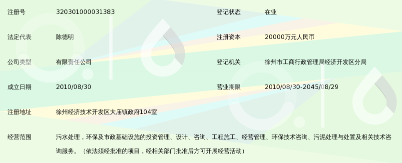 徐州建邦环境水务有限公司_360百科