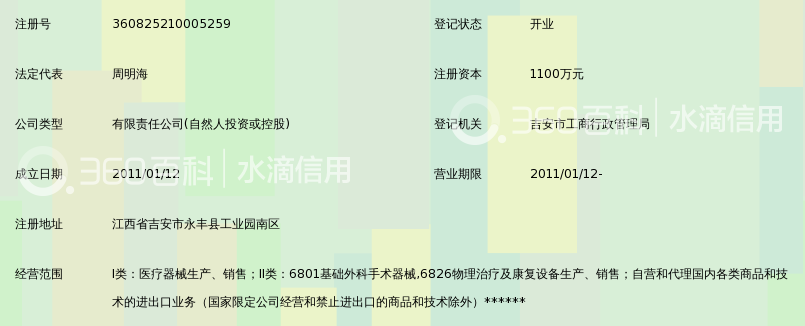 江西源生狼和医疗器械有限公司_360百科