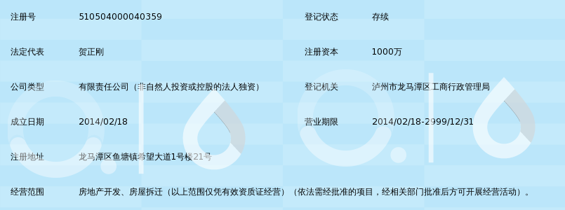 泸州和邦房地产开发有限公司_360百科