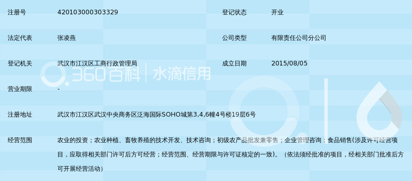 湖北路康生态农牧有限公司武汉分公司_360百