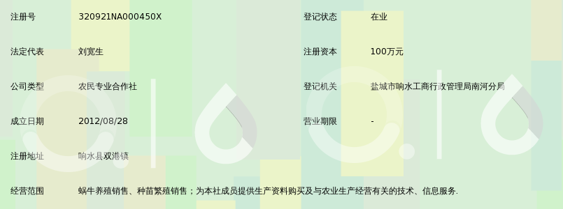 响水中蜗白玉蜗牛养殖专业合作社_360百科