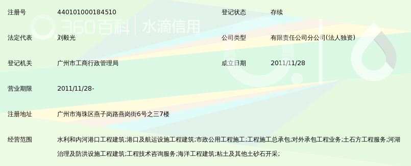 中交广州航道局有限公司交建工程分公司锁定